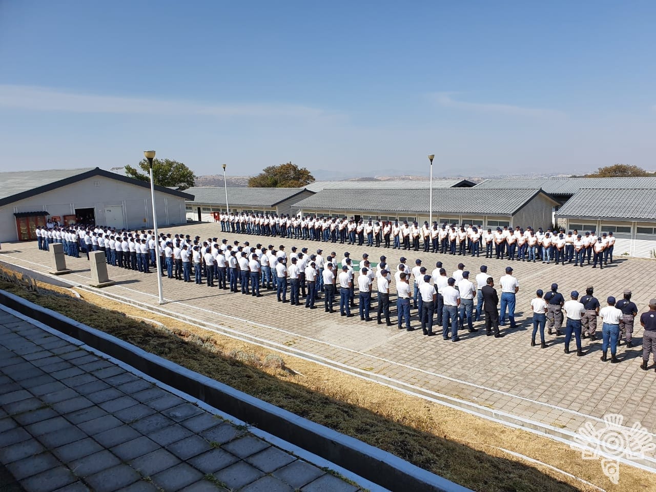 Inician curso para policías, previo inicio de cuarentena por COVID19