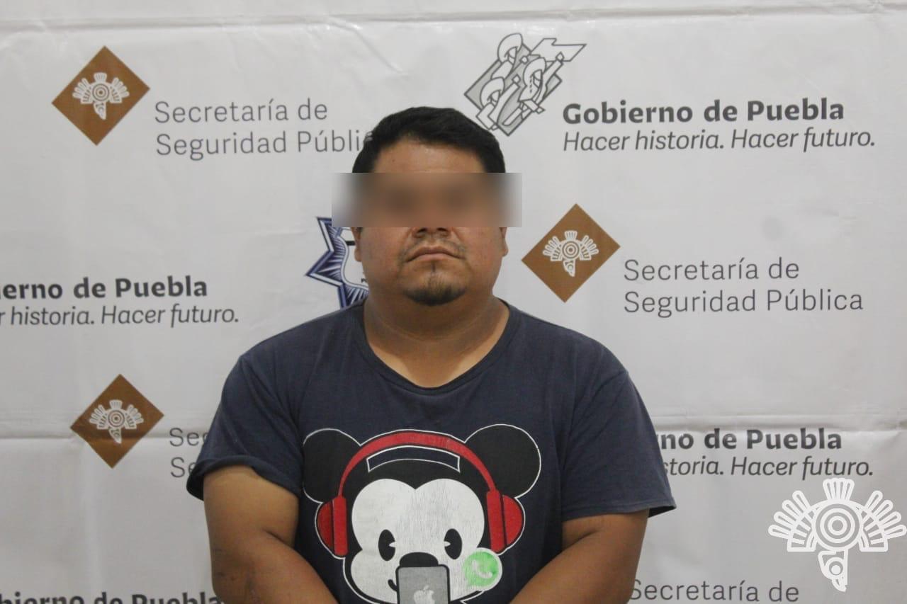 Cae El Candela, líder de banda de robo a transporte en Acajete