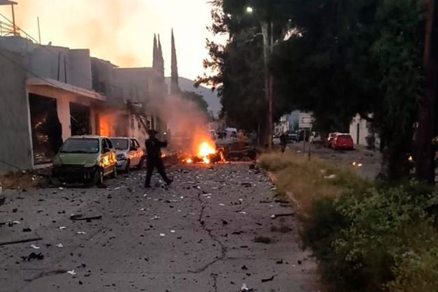 Detienen a sospechosos de las explosiones en Acámbaro y Jerécuaro