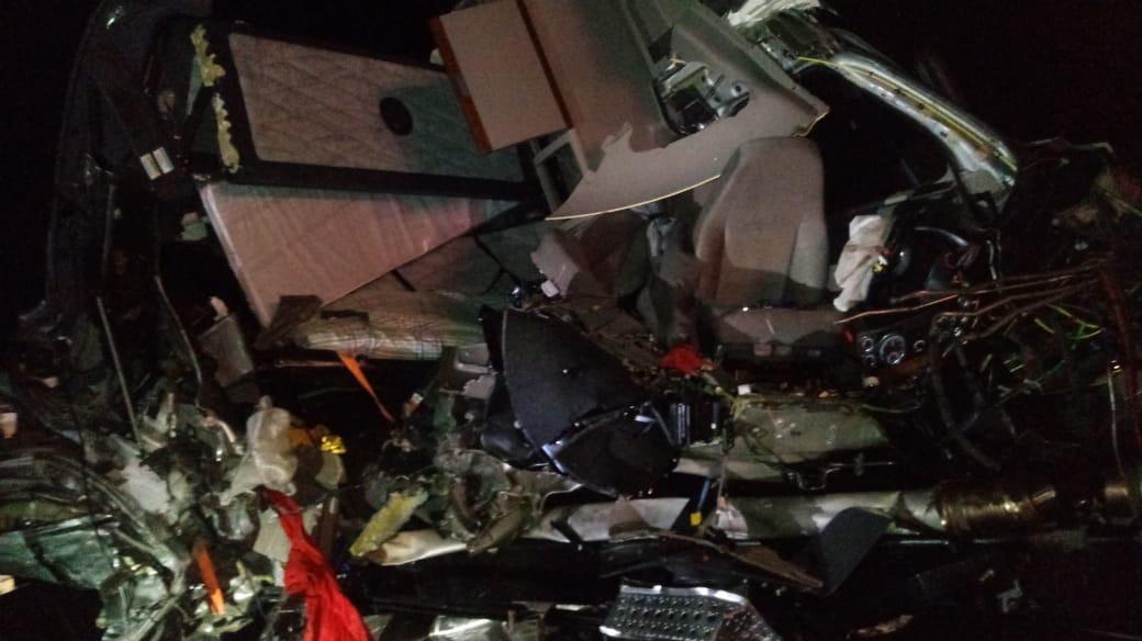 Aparatoso accidente en autopista Puebla-Orizaba