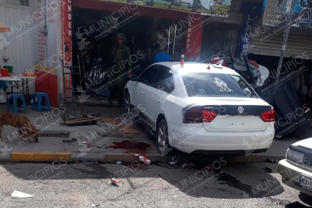 Balacera en Acatzingo deja al menos un muerto y civiles lesionados