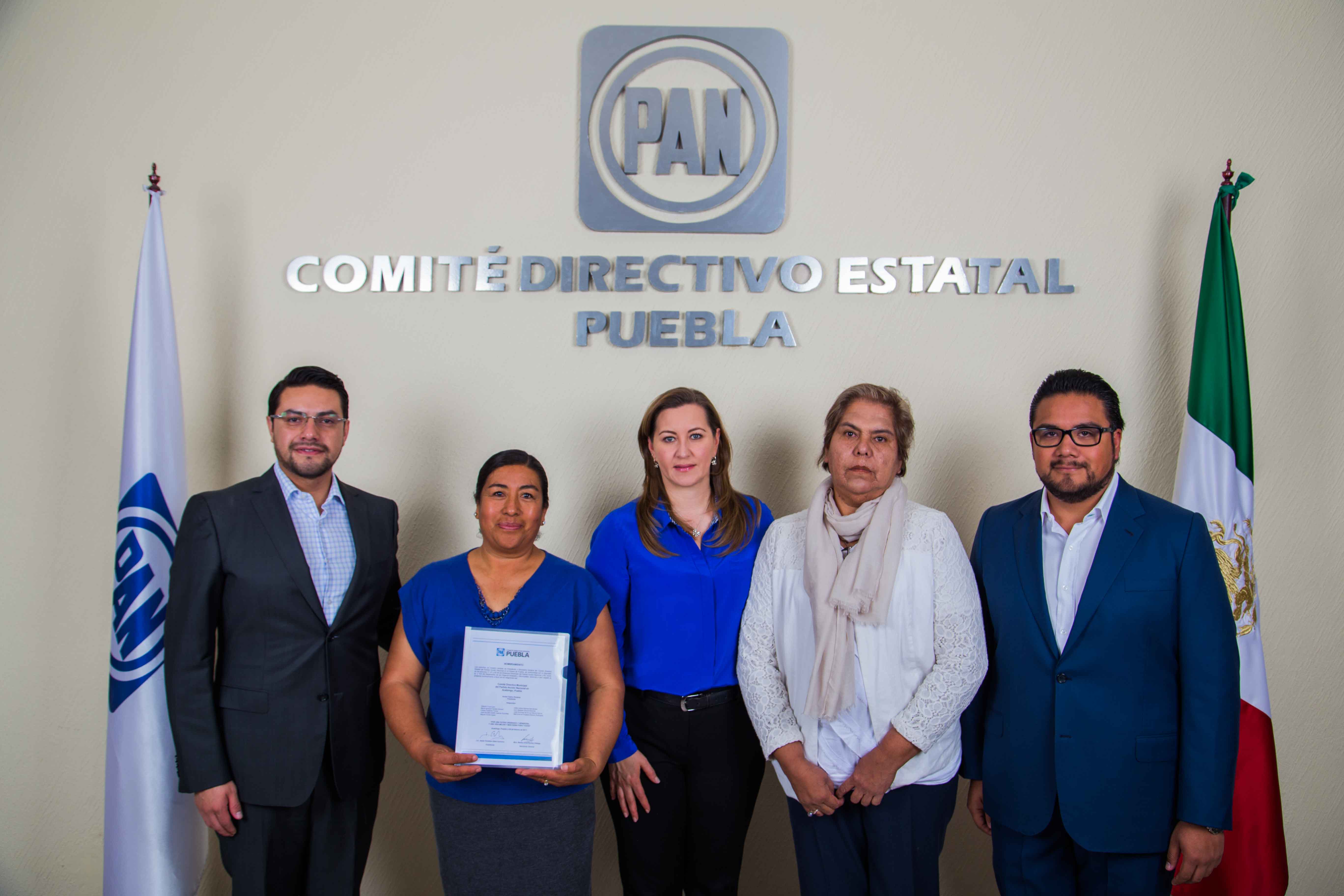 Nombra PAN a 32 comités municipales en el estado de Puebla