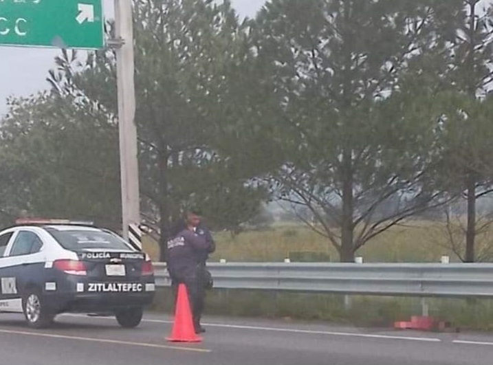 Arrollan y destrozan cuerpo de un hombre en la Amozoc-Perote