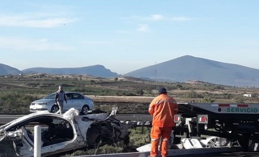 Se estrella y muere en accidente administrador de El Cristo