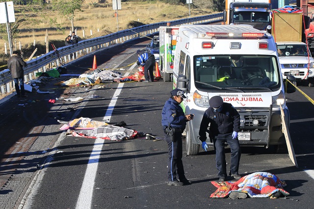 Revelan nombres de peregrinos muertos y heridos en choque