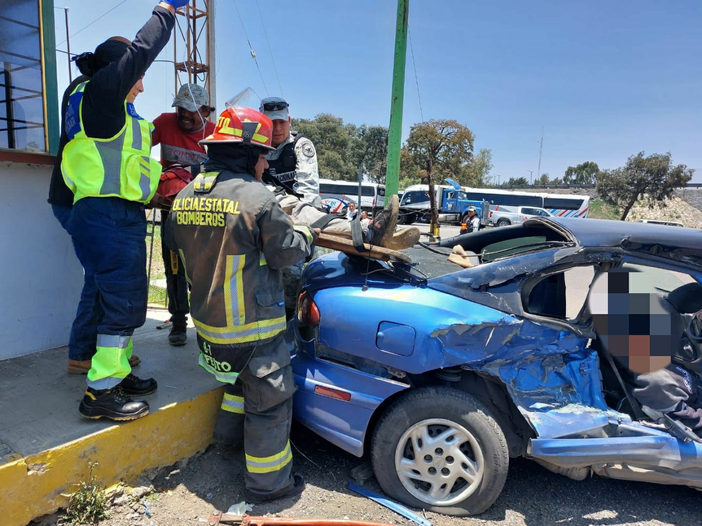 Muere en accidente sobre la federal Esperanza-Azumbilla