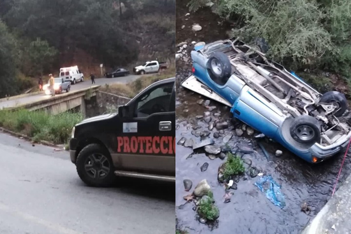 Muere una persona en carretera hacia Tetela de Ocampo