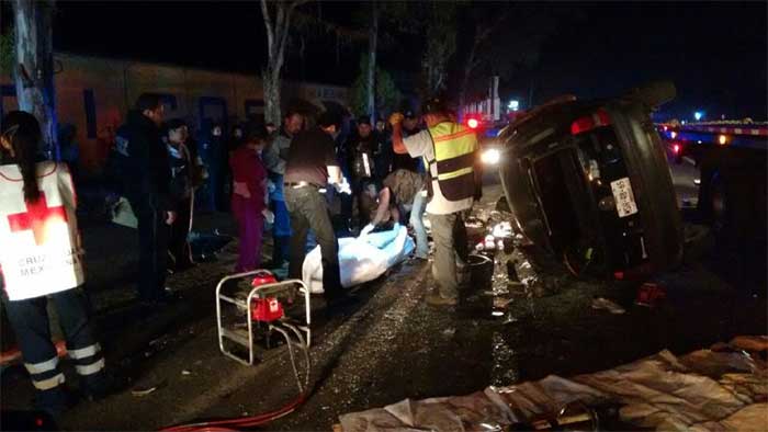 Saldo de un muerto en accidente sobre la Puebla-Atlixco