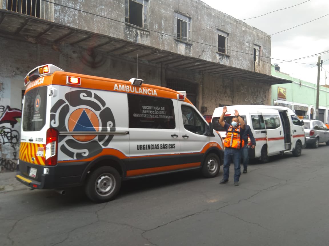 Choque entre rutas deja 5 lesionados en Puebla capital