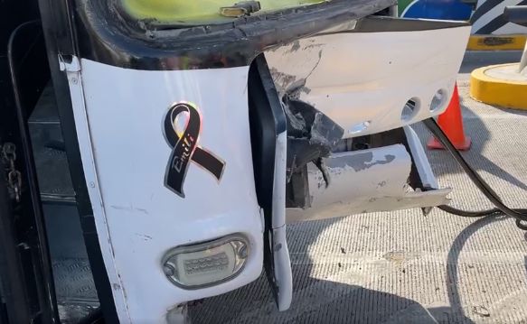 VIDEO Autobús choca en la México-Pachuca; hay 30 heridos