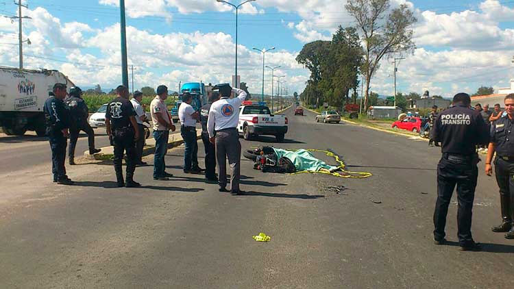Muere en accidente policía municipal de Huejotzingo; otro resultó herido