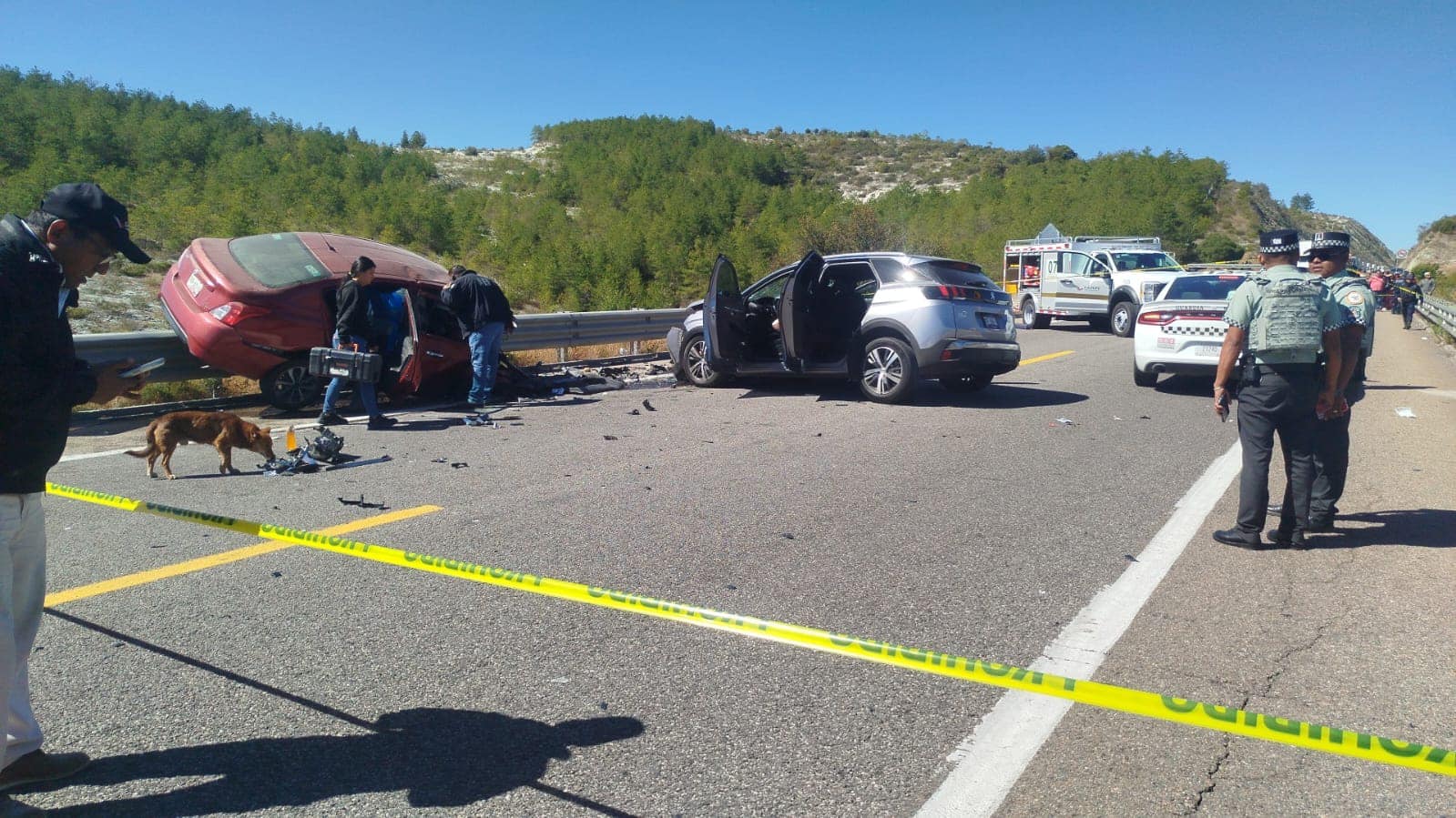 Un muerto y 6 lesionados por accidente en la Cuacnopalan-Oaxaca