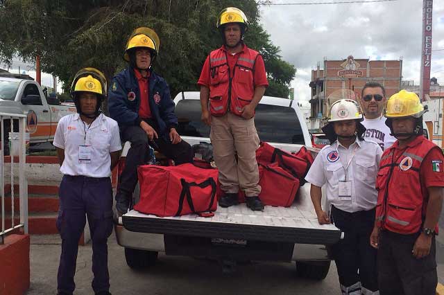 San Pedro envía rescatistas a Huauchinango y abre centros de acopio