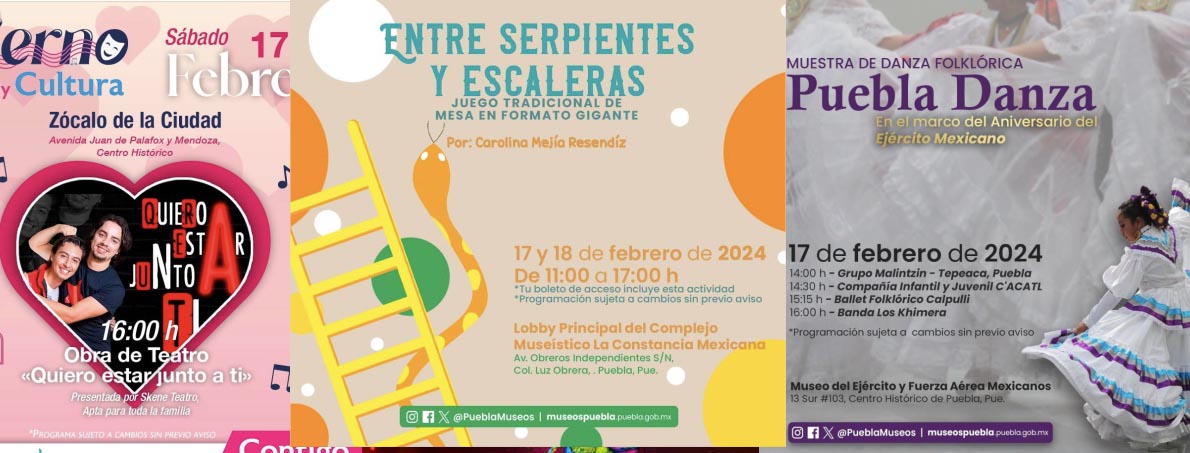 Molotov, ser una ficha de serpientes y escaleras, danza, este fin de semana en Puebla