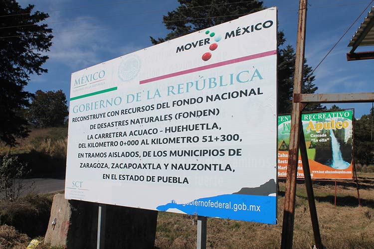 Abandonan rehabilitación de la Acuaco-Zacapoaxtla