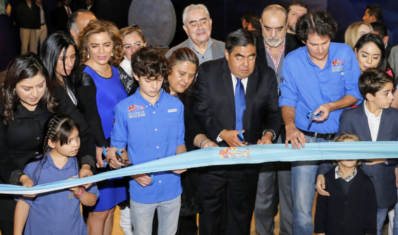 Acuario Michin sumará a la paz en Puebla: MBH