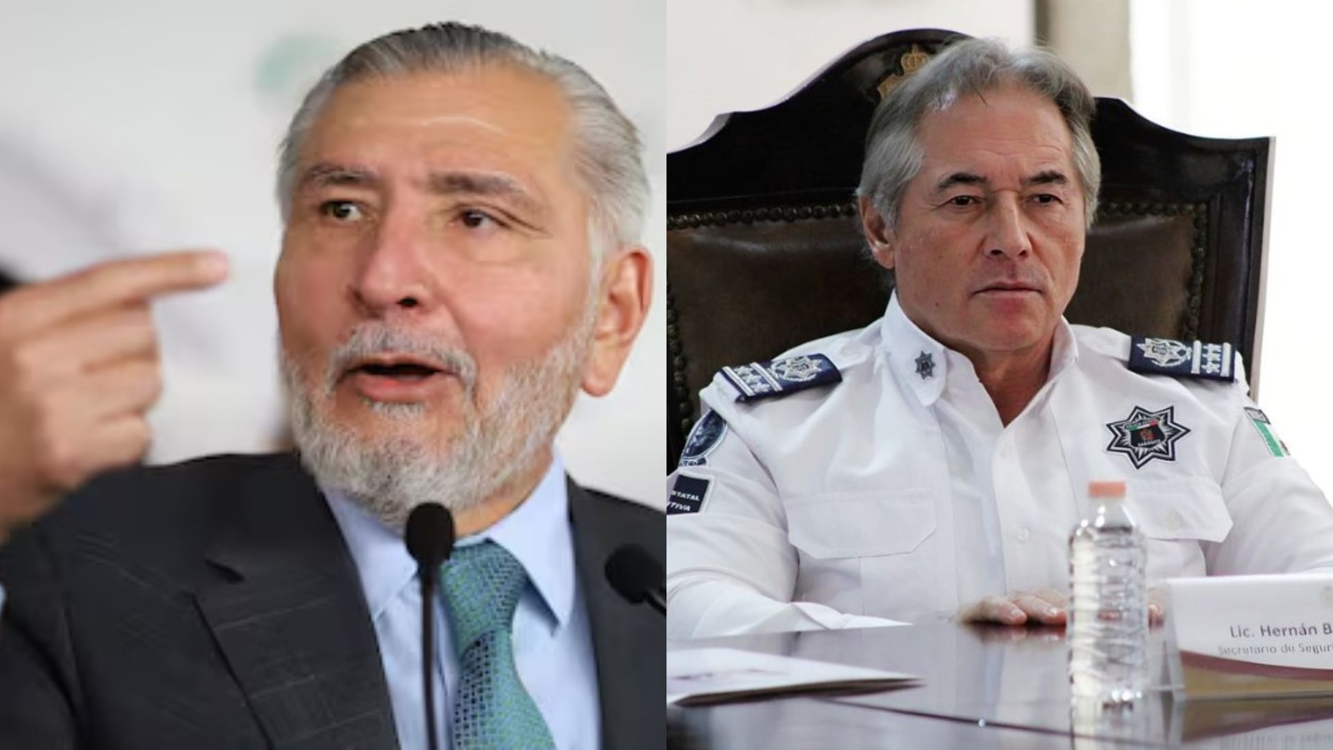 Adán Augusto dice estar dispuesto a hablar sobre su relación con Hernán Bermúdez