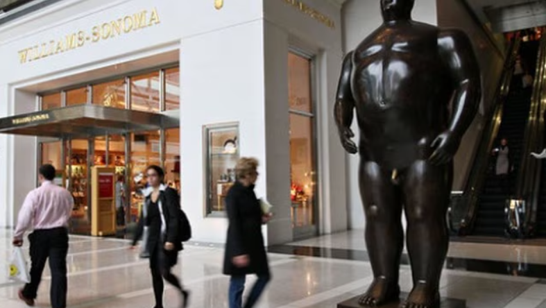 El dorado pene y la casi virginal vagina de Botero