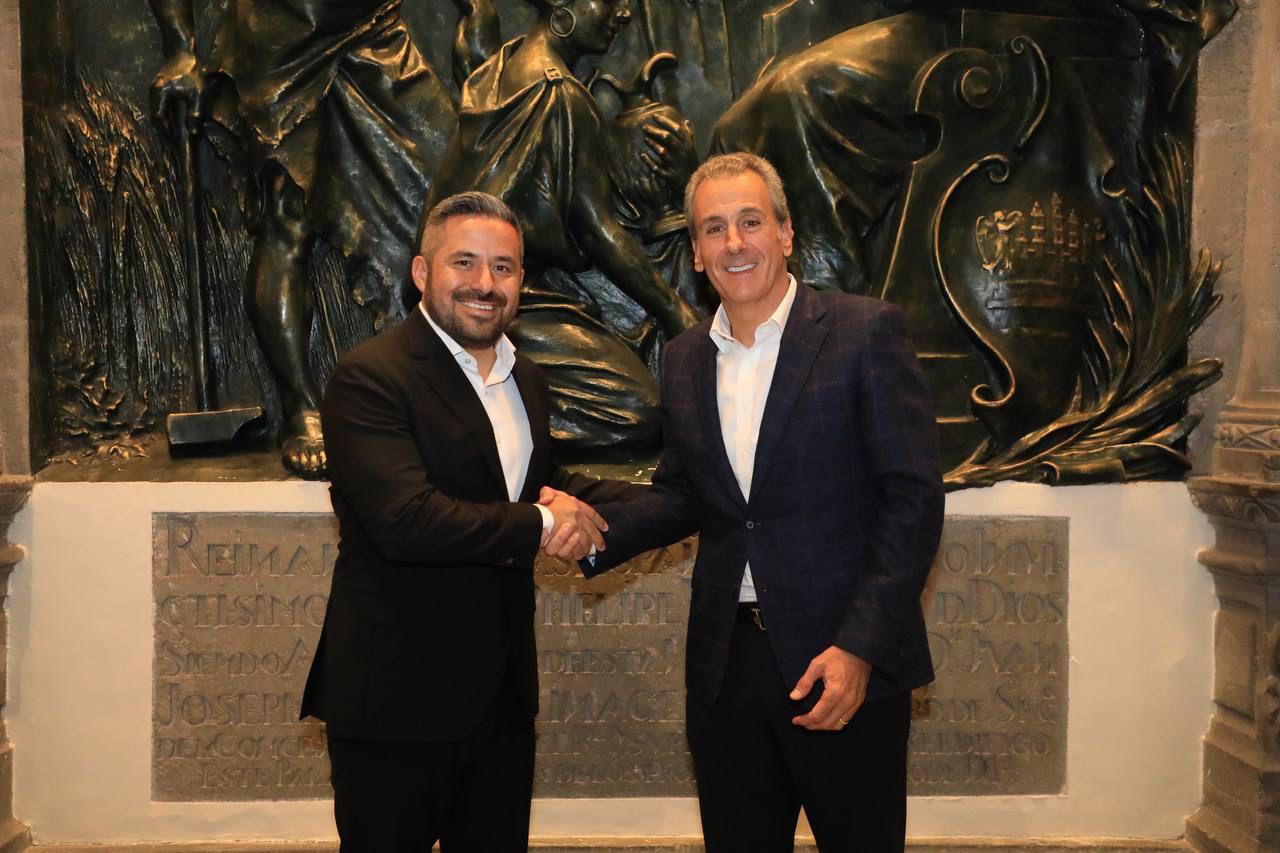 Dialogan Domínguez y Chedraui sobre presupuesto de 2025