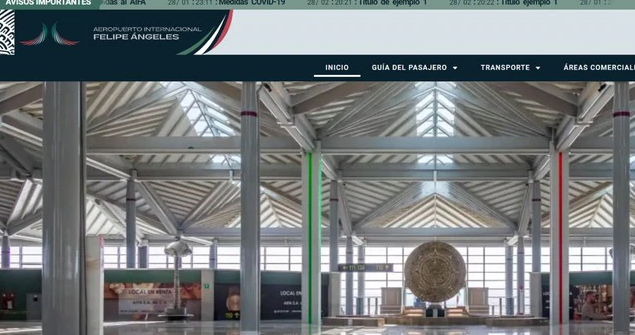 Un aeropuerto chiquito