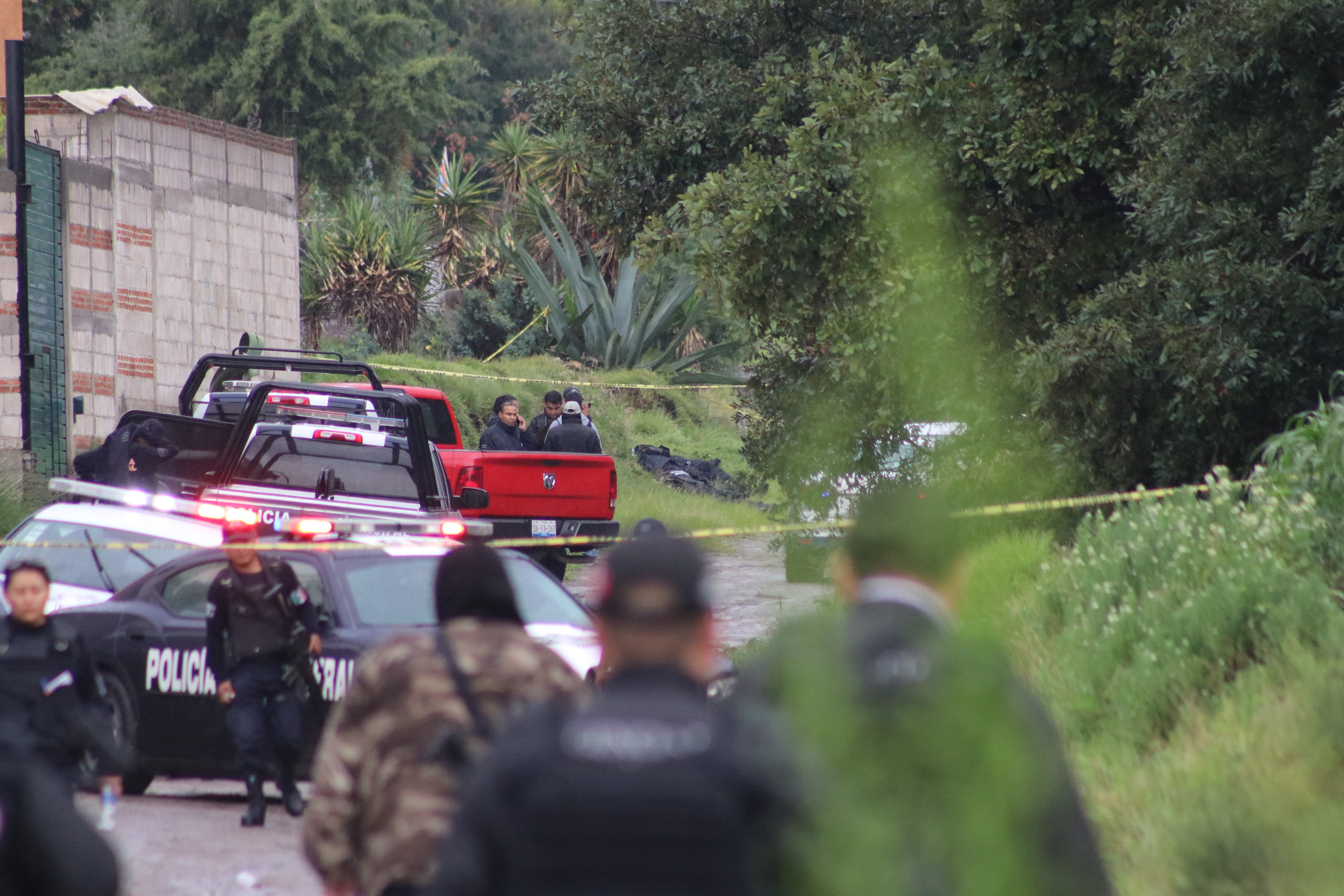 Matan a 6 policías en enfrentamiento con delincuentes, en Amozoc