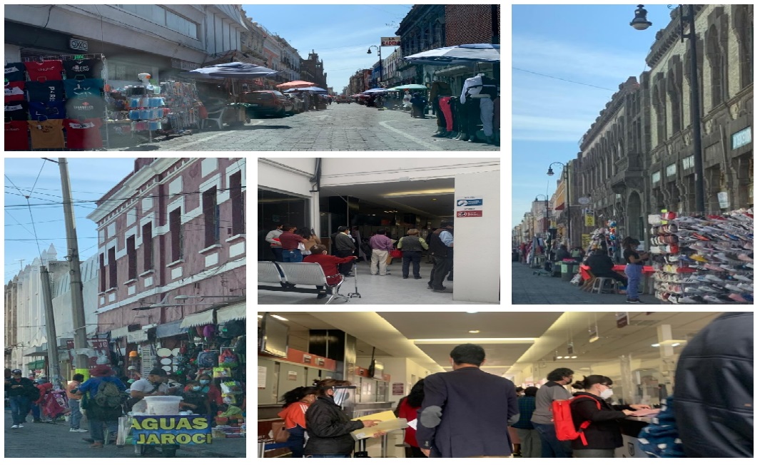 Ayuntamiento de Puebla tolera a ambulantes y aglomeraciones en oficinas públicas