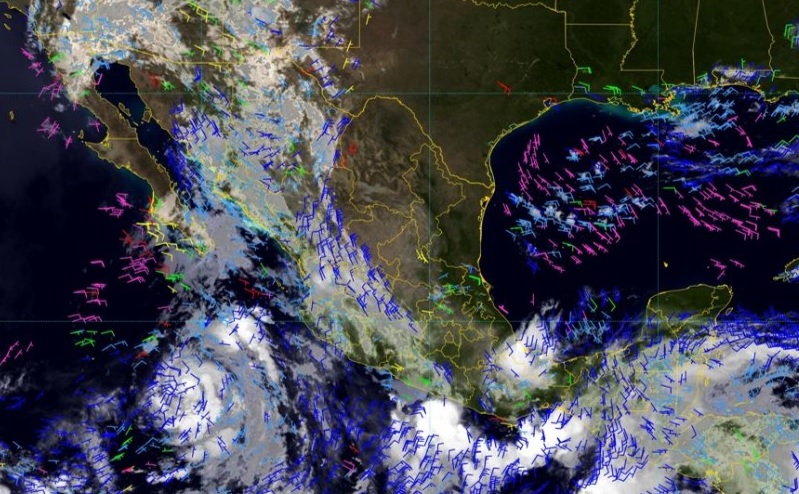 Con fuertes lluvias llega el primer día de agosto a Puebla