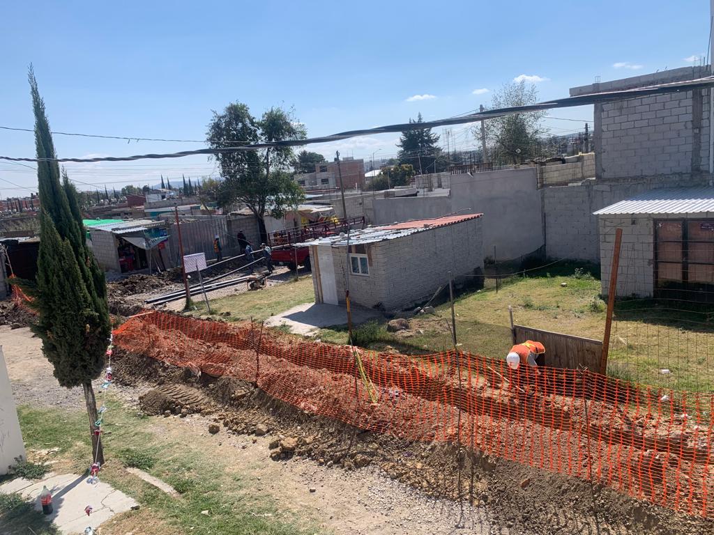Gestiona Antorcha introducción de agua potable en colonia de Puebla capital