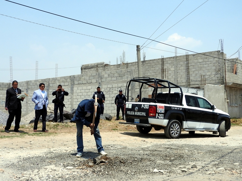 Con fuerza pública, Cuautlancingo recupera red de agua potable