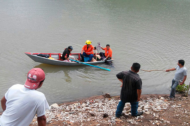 Rescatan cuerpo de anciano ahogado en Nexapa