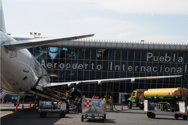 Aeropuerto de Puebla casi cierra el 2023 con 18.4% más de pasajeros