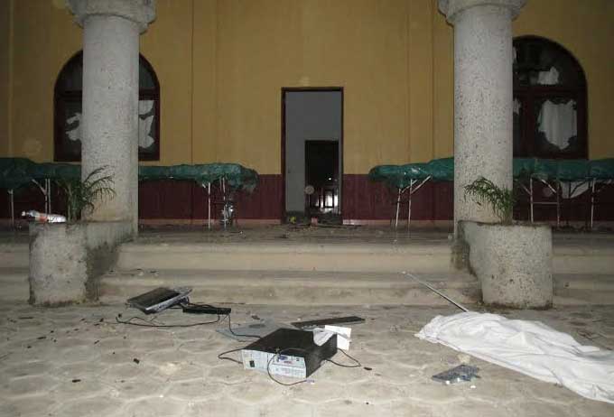 Cuantifican en 240 mil pesos los daños al palacio de Ajalpan