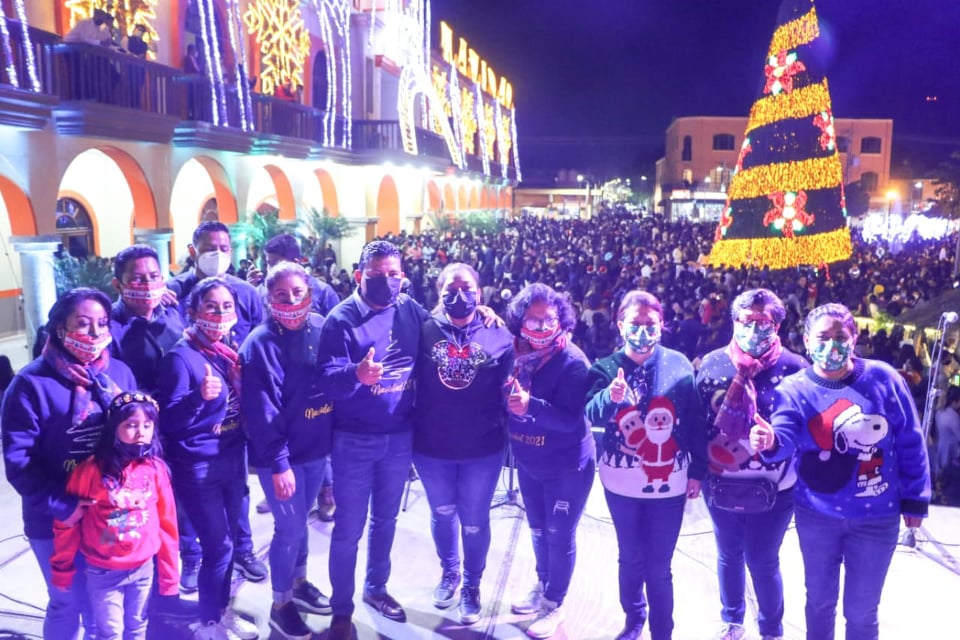 Más de 12 mil personas visitaron el Valle Iluminado de Ajalpan 