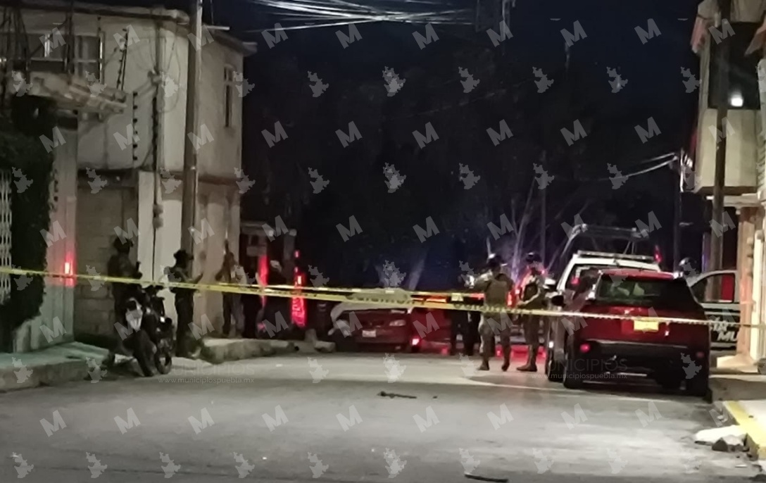 Le disparan en la cabeza y el tórax y muere en Texmelucan