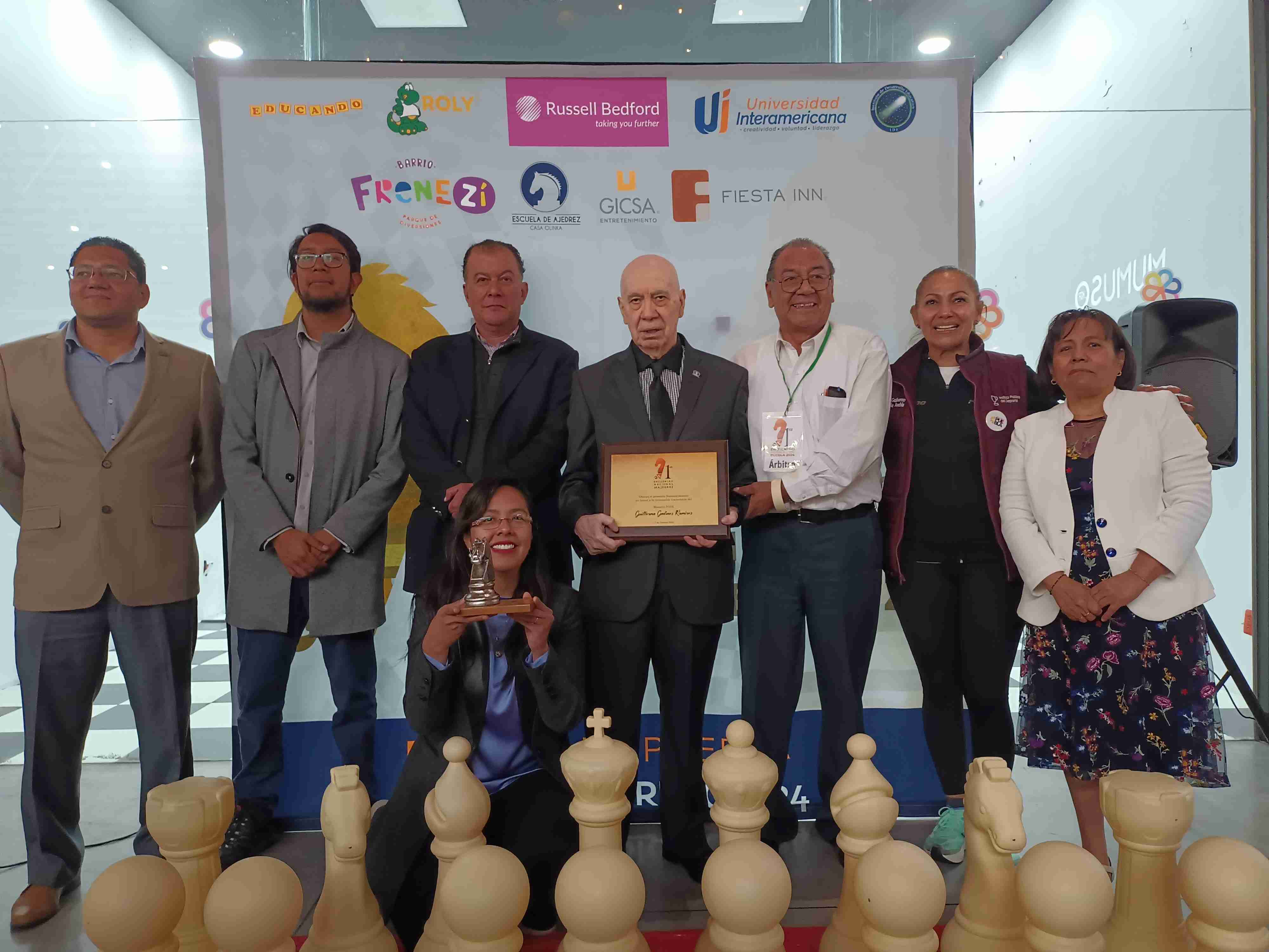 Gran éxito del Primer Encuentro Nacional de Ajedrez Puebla 2024