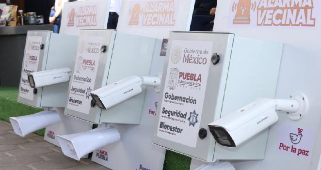 Armenta anuncia 500 alarmas vecinales para Cuautlancingo y Cholula