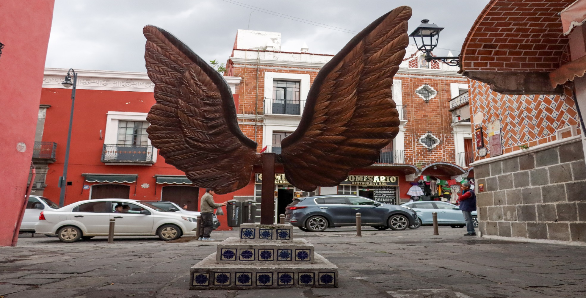 No se las robaron, ayuntamiento resguardó Las Alas que Abrazan