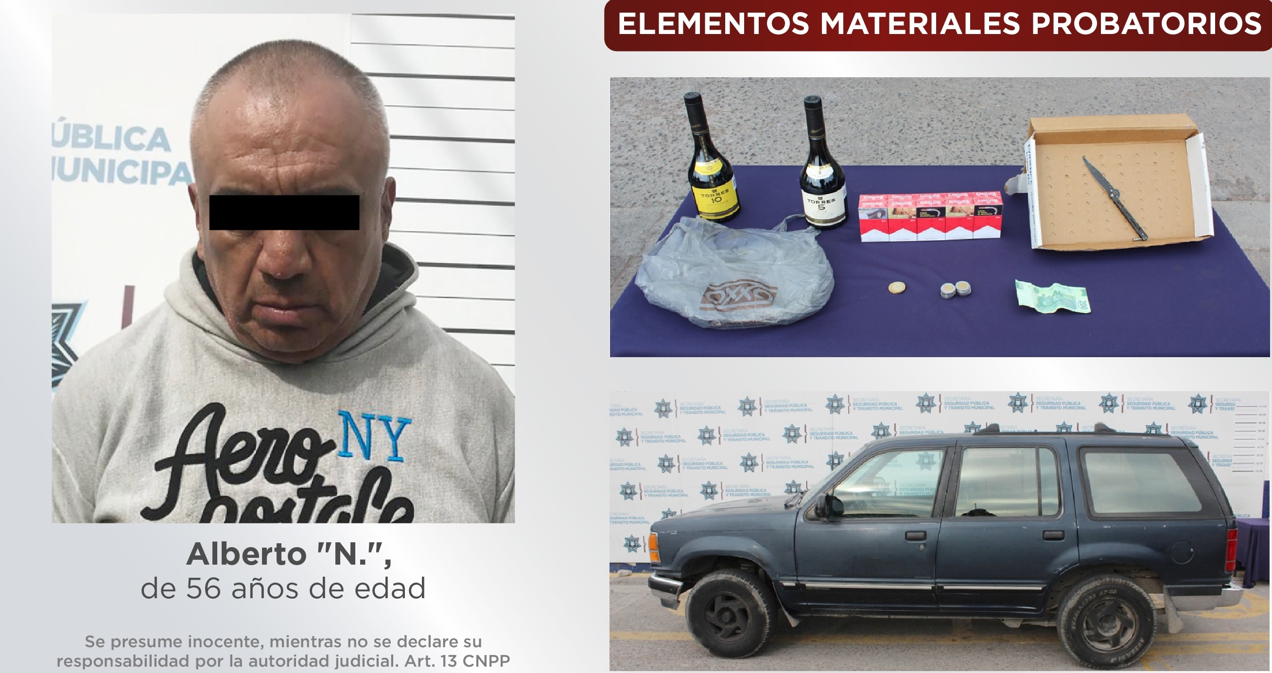Alberto robó al menos 20 tiendas Oxxo en la capital poblana