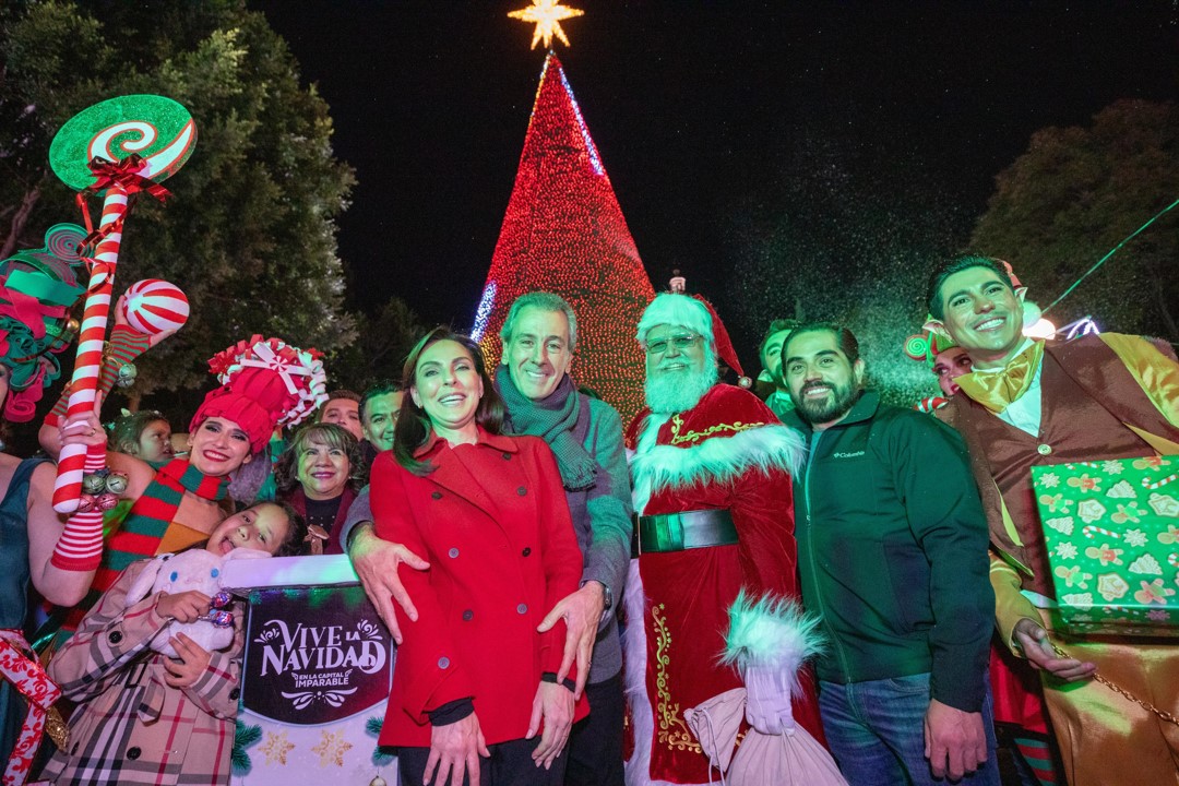 Presenta Gobierno de la Ciudad de Puebla actividades del Festival Vive la Navidad