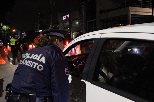 Por alcoholímetro de fin de semana se llevan 35 autos al corralón