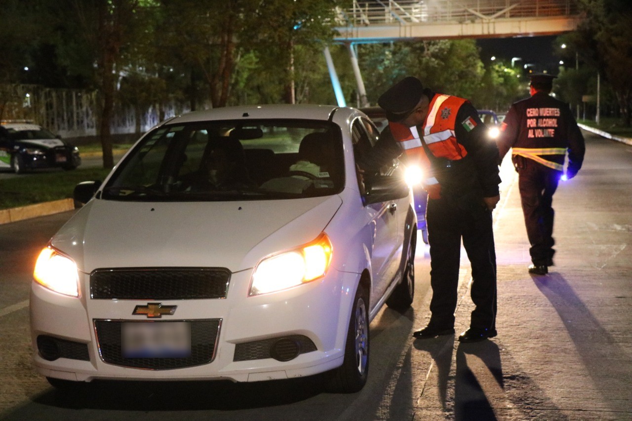 Por alcoholímetro 33 vehículos fueron trasladados al depósito vehicular