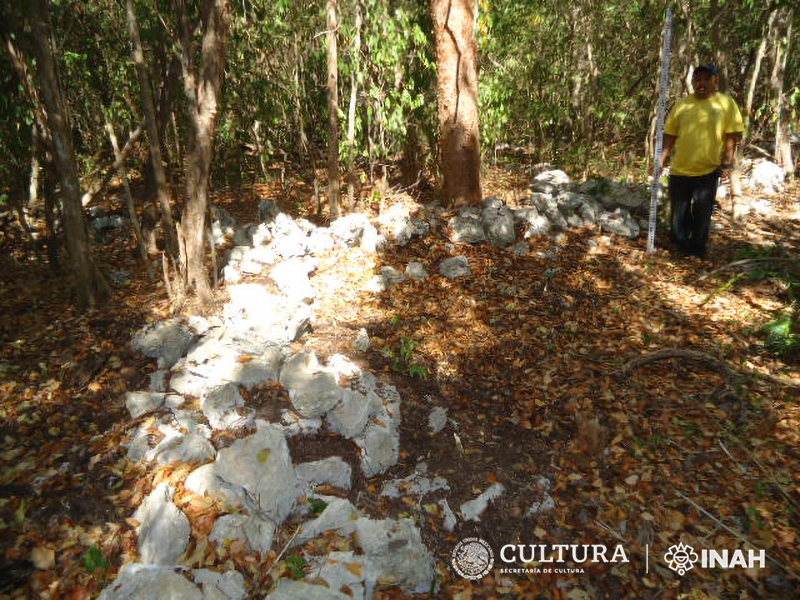 INAH descubre aldea prehispánica en Mahahual, Quintana Roo