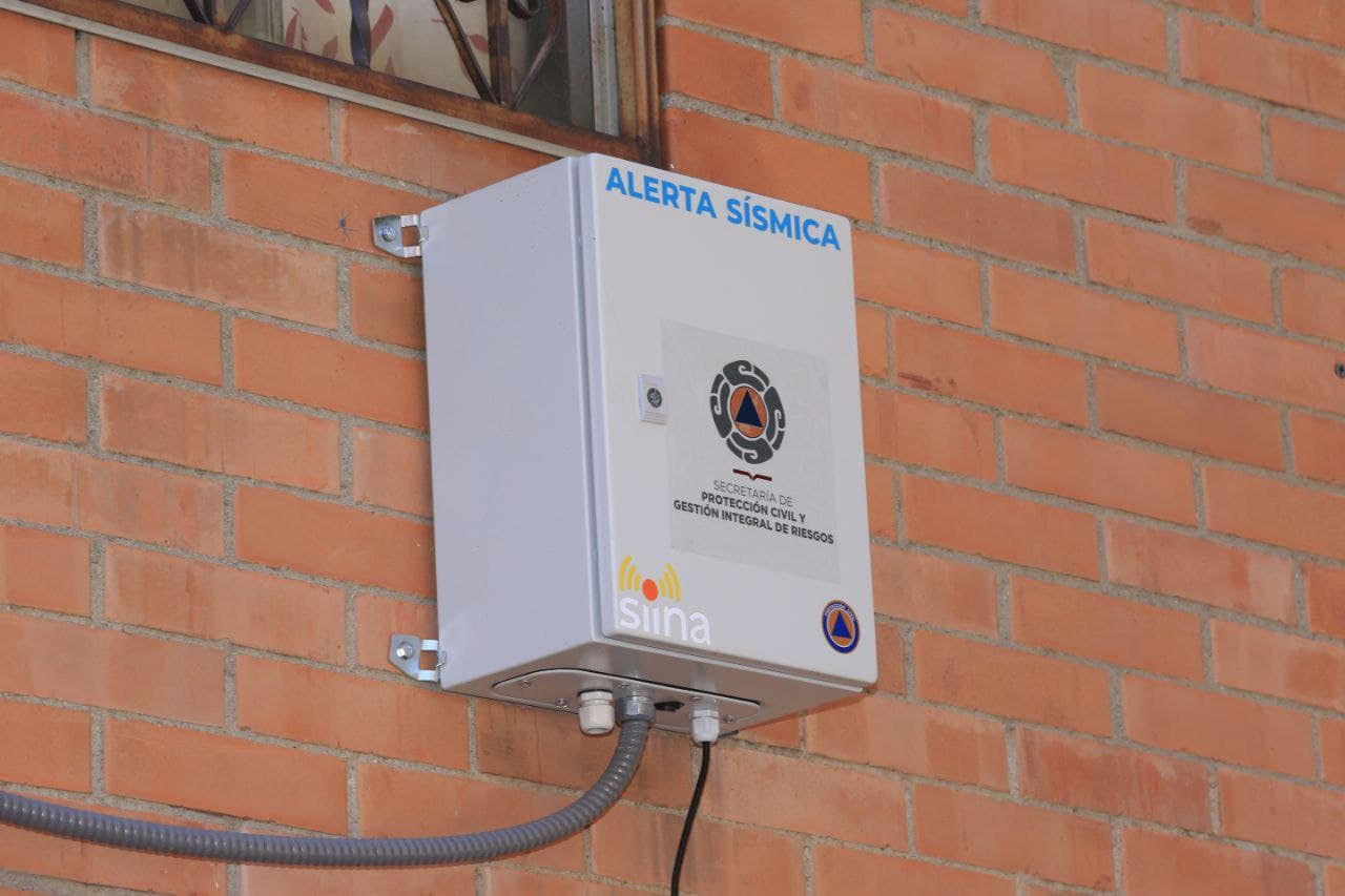Instalan alarmas sísmicas en Capu y Paso Destino