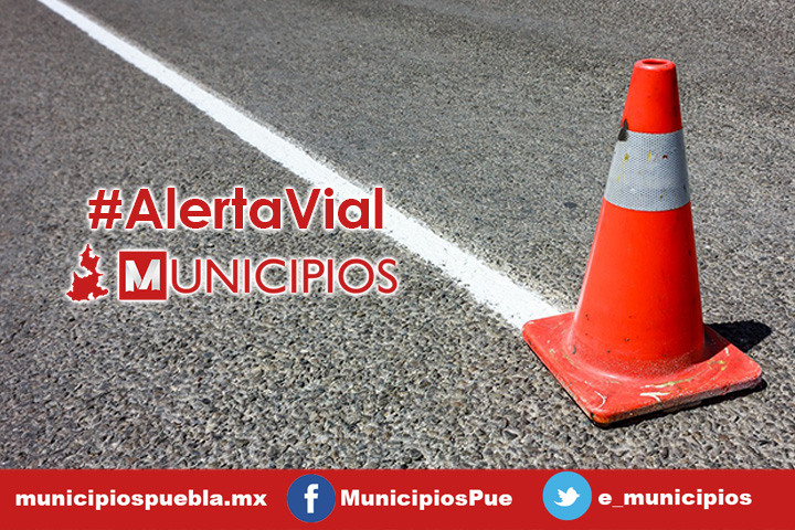 Ojo: bloquean la autopista México-Puebla a la altura de Chalco