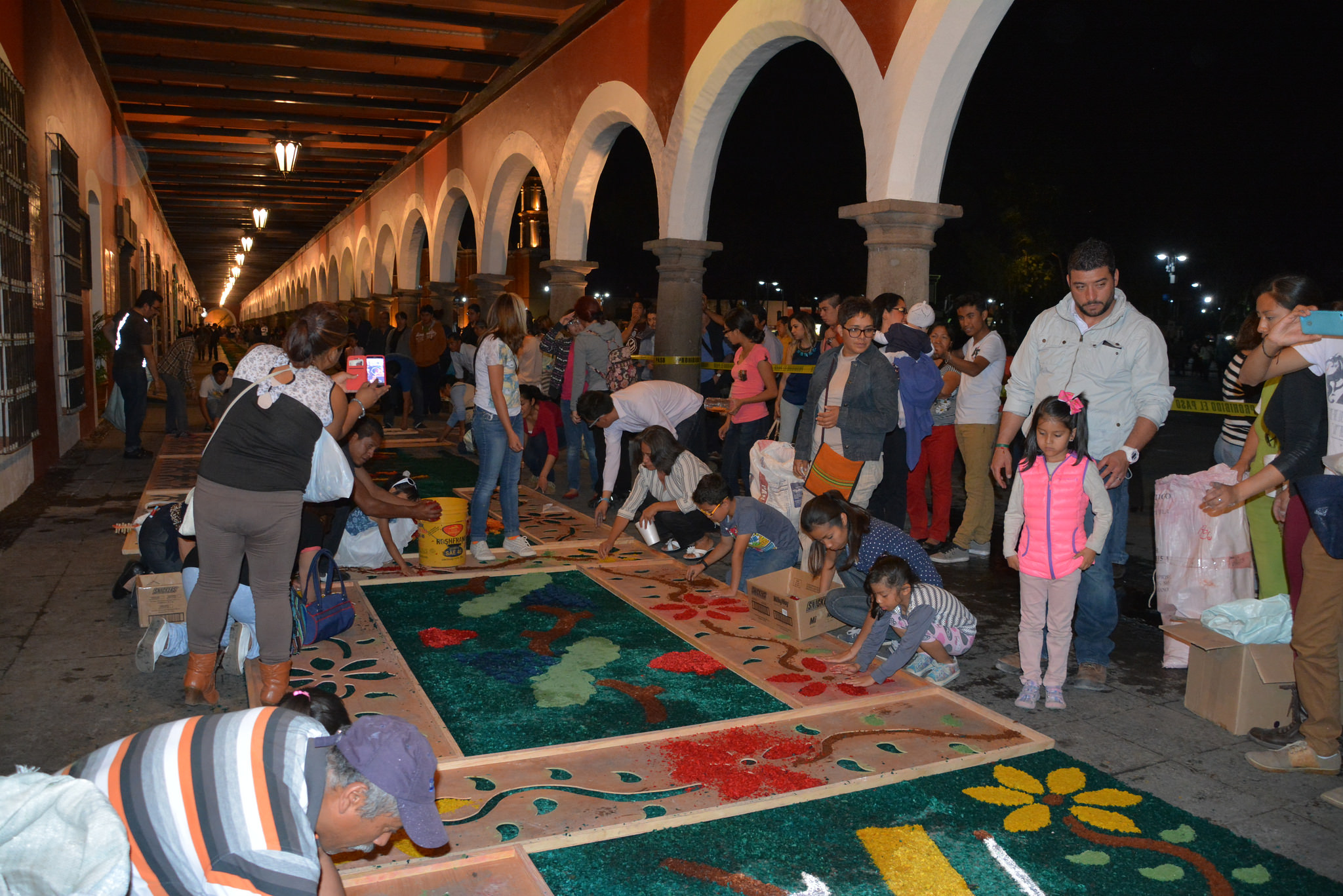 Invita San Pedro Cholula a elaborar alfombra de Semana Santa