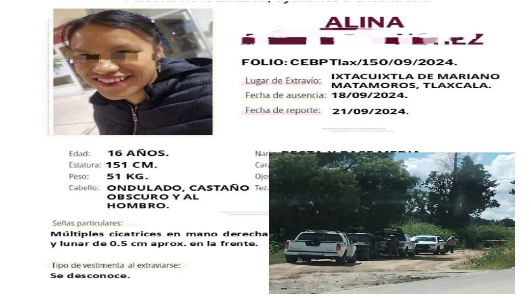 Alina es la mujer localizada sin vida en Ixtacuixtla