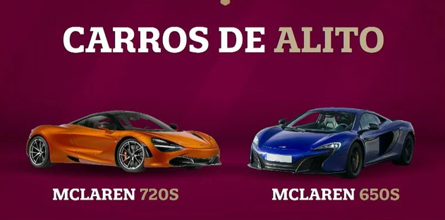 Alito, nuevo rico y naco. Llegó la hora de exigirle que justifique su dinero