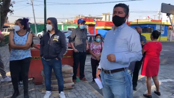 Obra pública confronta a autoridad y vecinos de Atlixco