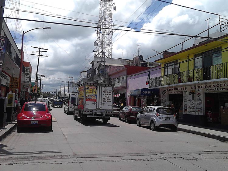 Ambulantes se retiran de las calles de San Martín Texmelucan 