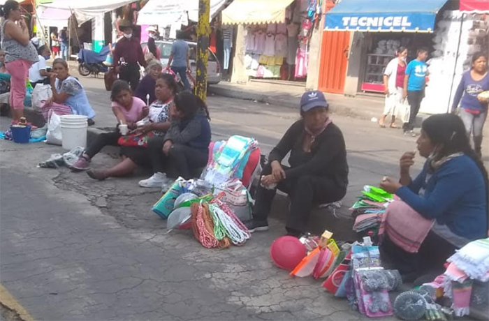 Tianguistas de Atlixco podrían tomar de manera pacífica el mercado